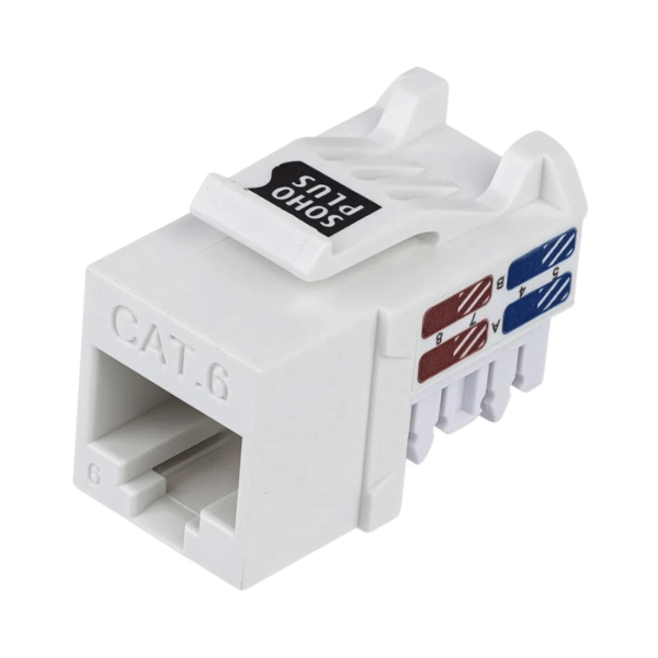 CONECTOR KEYSTONE RJ-45 MACHO CAT6